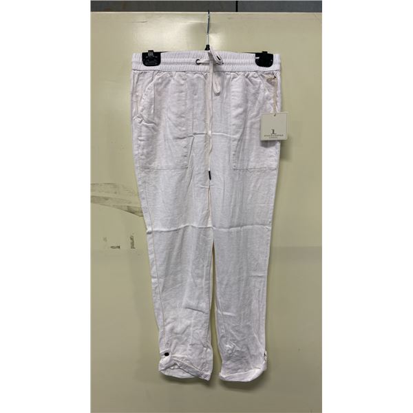 BOX OF JULES & LEOPOLD ASSORTED WHITE JOGGER PANTS
