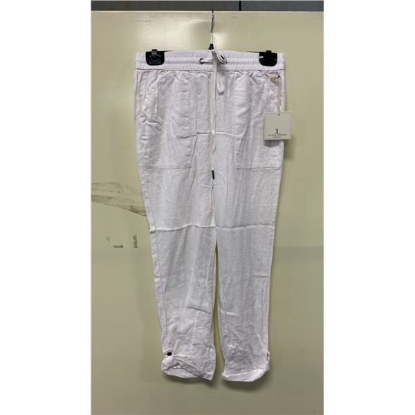 BOX OF JULES & LEOPOLD ASSORTED WHITE JOGGER PANTS