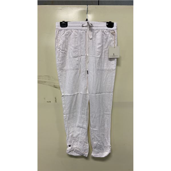 BOX OF JULES & LEOPOLD ASSORTED WHITE JOGGER PANTS