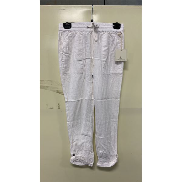 BOX OF JULES & LEOPOLD ASSORTED WHITE JOGGER PANTS