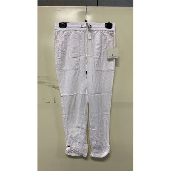 BOX OF JULES & LEOPOLD ASSORTED WHITE JOGGER PANTS
