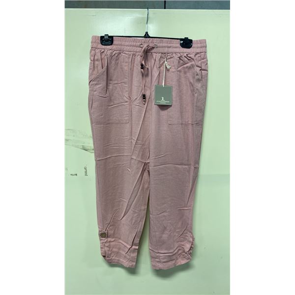 BOX OF JULES & LEOPOLD ASSORTED DUSTY PINK CAPRI JOGGER PANTS
