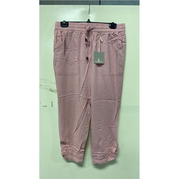 BOX OF JULES & LEOPOLD ASSORTED DUSTY PINK CAPRI JOGGER PANTS