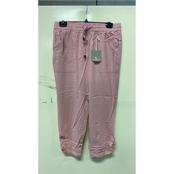 BOX OF JULES & LEOPOLD ASSORTED DUSTY PINK CAPRI JOGGER PANTS