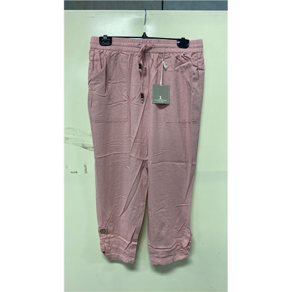 BOX OF JULES & LEOPOLD ASSORTED DUSTY PINK CAPRI JOGGER PANTS