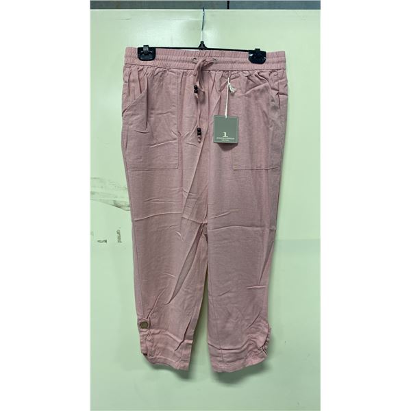 BOX OF JULES & LEOPOLD ASSORTED DUSTY PINK CAPRI JOGGER PANTS