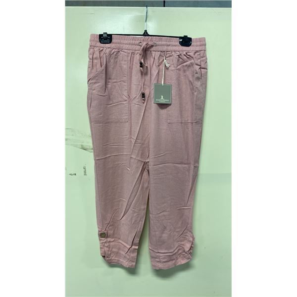BOX OF JULES & LEOPOLD ASSORTED DUSTY PINK CAPRI JOGGER PANTS