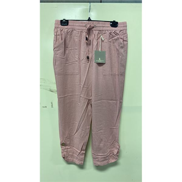 BOX OF JULES & LEOPOLD ASSORTED DUSTY PINK CAPRI JOGGER PANTS