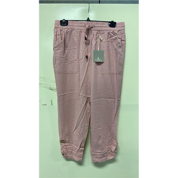 BOX OF JULES & LEOPOLD ASSORTED DUSTY PINK CAPRI JOGGER PANTS
