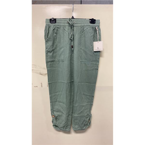 BOX OF JULES & LEOPOLD ASSORTED SAGE CAPRI JOGGER PANTS