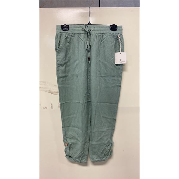 BOX OF JULES & LEOPOLD ASSORTED SAGE CAPRI JOGGER PANTS