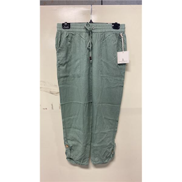 BOX OF JULES & LEOPOLD ASSORTED SAGE CAPRI JOGGER PANTS