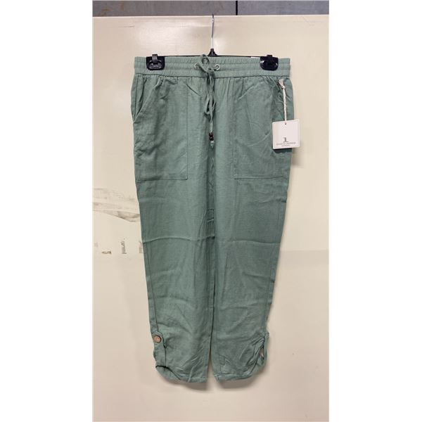BOX OF JULES & LEOPOLD ASSORTED SAGE CAPRI JOGGER PANTS