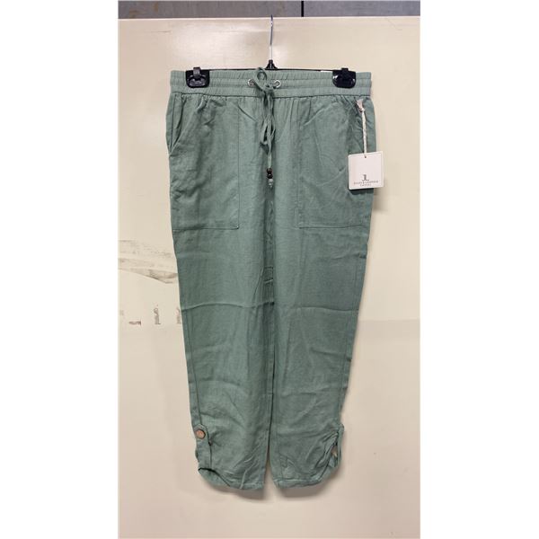 BOX OF JULES & LEOPOLD ASSORTED SAGE CAPRI JOGGER PANTS