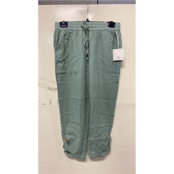 BOX OF JULES & LEOPOLD ASSORTED SAGE CAPRI JOGGER PANTS