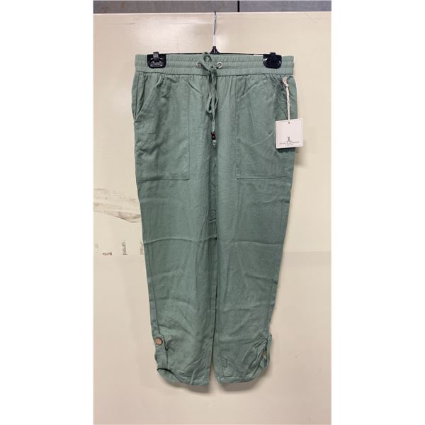 BOX OF JULES & LEOPOLD ASSORTED SAGE CAPRI JOGGER PANTS