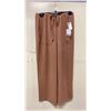 Image 1 : BOX OF JULES & LEOPOLD ASSORTED TAWNY PULL ON WIDE LEG CROP CAPRI PANTS