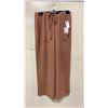 Image 1 : BOX OF JULES & LEOPOLD ASSORTED TAWNY PULL ON WIDE LEG CROP CAPRI PANTS