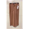 Image 1 : BOX OF JULES & LEOPOLD ASSORTED TAWNY PULL ON WIDE LEG CROP CAPRI PANTS