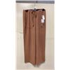 Image 1 : BOX OF JULES & LEOPOLD ASSORTED TAWNY PULL ON WIDE LEG CROP CAPRI PANTS