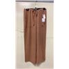 Image 1 : BOX OF JULES & LEOPOLD ASSORTED TAWNY PULL ON WIDE LEG CROP CAPRI PANTS