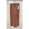 Image 1 : BOX OF JULES & LEOPOLD ASSORTED TAWNY PULL ON WIDE LEG CROP CAPRI PANTS