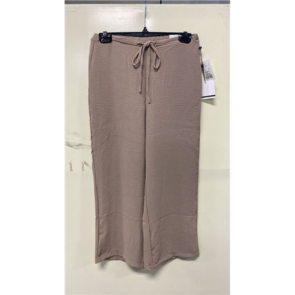 BOX OF JULES & LEOPOLD ASSORTED CAPPUCCINO PULL ON WIDE LEG CROP CAPRI PANTS