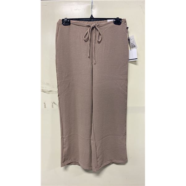 BOX OF JULES & LEOPOLD ASSORTED CAPPUCCINO PULL ON WIDE LEG CROP CAPRI PANTS