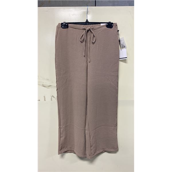 BOX OF JULES & LEOPOLD ASSORTED CAPPUCCINO PULL ON WIDE LEG CROP CAPRI PANTS