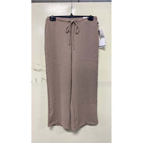 BOX OF JULES & LEOPOLD ASSORTED CAPPUCCINO PULL ON WIDE LEG CROP CAPRI PANTS