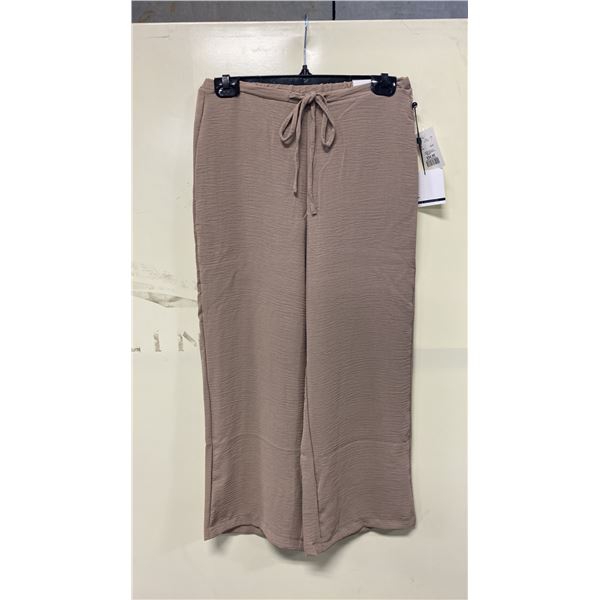 BOX OF JULES & LEOPOLD ASSORTED CAPPUCCINO PULL ON WIDE LEG CROP CAPRI PANTS