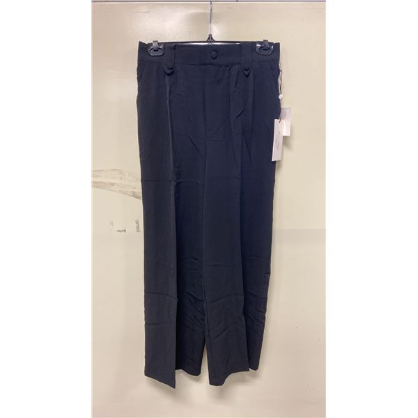 BOX OF HAVER & BLAIR ASSORTED BLACK WIDE LEG CROP TROUSERS