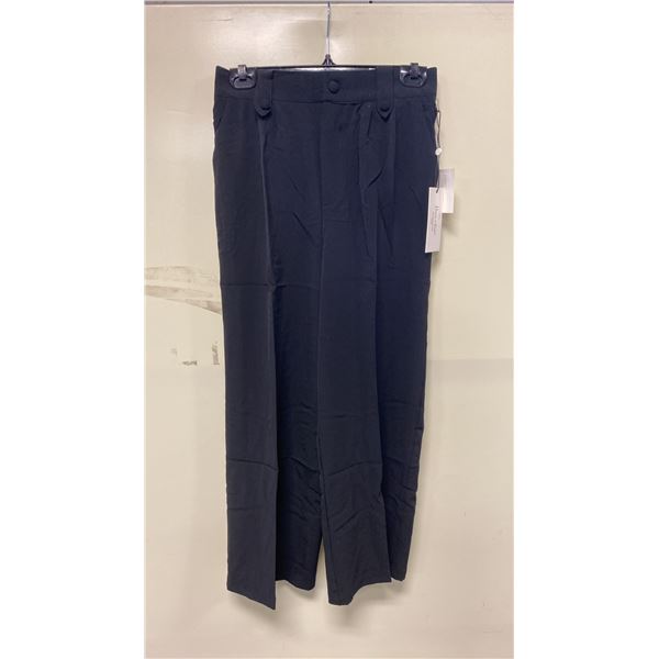 BOX OF HAVER & BLAIR ASSORTED BLACK WIDE LEG CROP TROUSERS