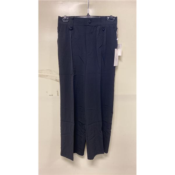 BOX OF HAVER & BLAIR ASSORTED BLACK WIDE LEG CROP TROUSERS