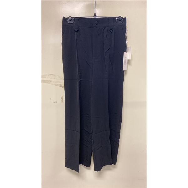 BOX OF HAVER & BLAIR ASSORTED BLACK WIDE LEG CROP TROUSERS