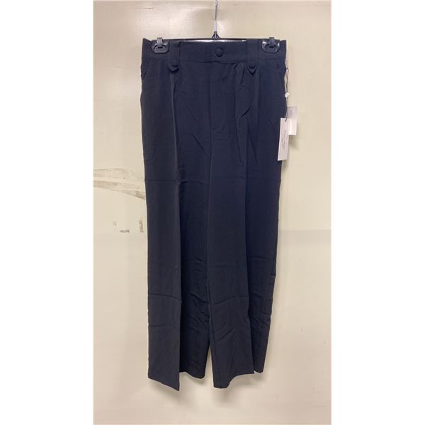 BOX OF HAVER & BLAIR ASSORTED BLACK WIDE LEG CROP TROUSERS