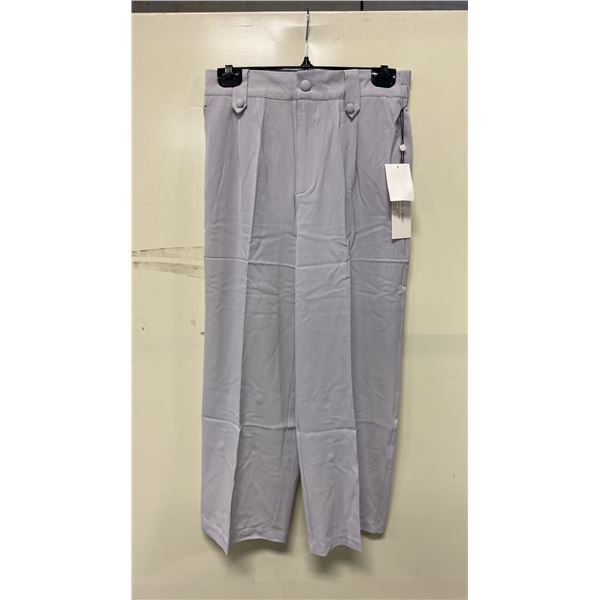 BOX OF HAVER & BLAIR ASSORTED METAL COLOUR WIDE LEG CROP TROUSERS