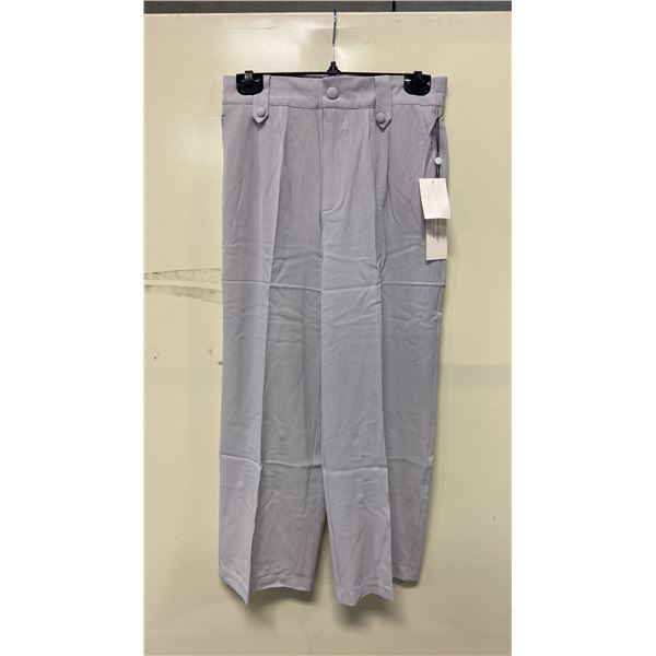 BOX OF HAVER & BLAIR ASSORTED METAL COLOUR WIDE LEG CROP TROUSERS