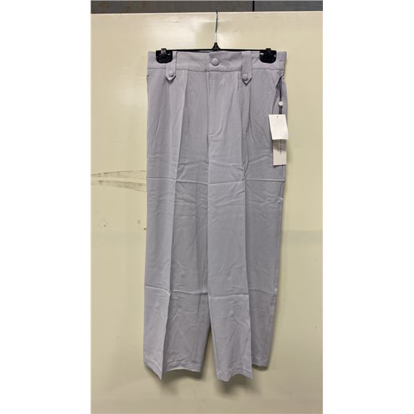 BOX OF HAVER & BLAIR ASSORTED METAL COLOUR WIDE LEG CROP TROUSERS