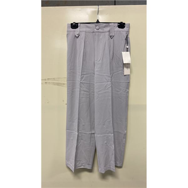 BOX OF HAVER & BLAIR ASSORTED METAL COLOUR WIDE LEG CROP TROUSERS