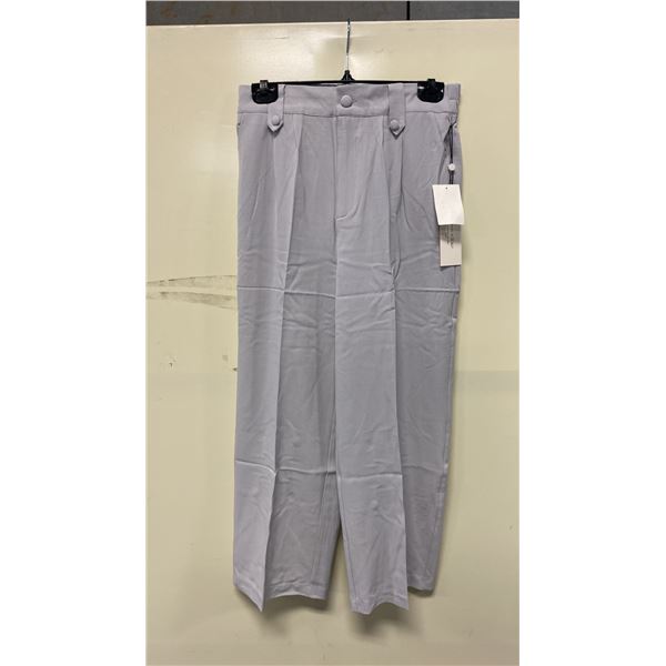 BOX OF HAVER & BLAIR ASSORTED METAL COLOUR WIDE LEG CROP TROUSERS