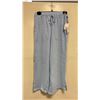 Image 1 : BOX OF JULES & LEOPOLD ASSORTED LIGHT BLUE PULL ON WIDE LEG CROP CAPRI PANTS