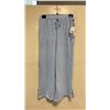 Image 1 : BOX OF JULES & LEOPOLD ASSORTED LIGHT BLUE PULL ON WIDE LEG CROP CAPRI PANTS