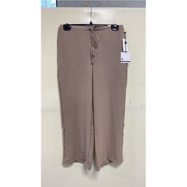 BOX OF JULES & LEOPOLD ASSORTED CAPPUCCINO PULL ON WIDE LEG CROP CAPRI PANTS