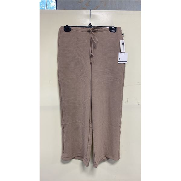 BOX OF JULES & LEOPOLD ASSORTED CAPPUCCINO PULL ON WIDE LEG CROP CAPRI PANTS