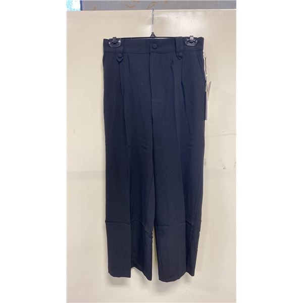 BOX OF HAVER & BLAIR ASSORTED BLACK WIDE LEG CROP TROUSERS