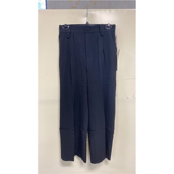 BOX OF HAVER & BLAIR ASSORTED BLACK WIDE LEG CROP TROUSERS