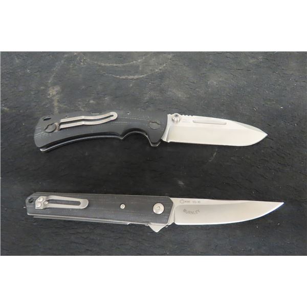 Boker Italy N690Co Fold Out Knife 7 1/2'' Long , Boker Burley UG-10 7 1/2'' Long 
