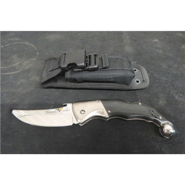 Talwar UG-1 Fold Out Knife 9'' Long with Holster 