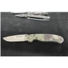 Image 2 : Ganzo Foldout Knife 8 1/2'' Long , Leatherman Multi Tool 